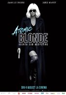 Atomic Blonde - Romanian Movie Poster (xs thumbnail)