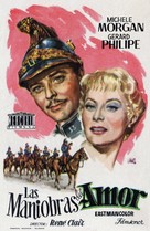 Grandes manoeuvres, Les - Spanish Movie Poster (xs thumbnail)