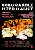 Bob &amp; Carol &amp; Ted &amp; Alice - Belgian Movie Poster (xs thumbnail)