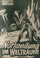 Robinson Crusoe on Mars - German poster (xs thumbnail)