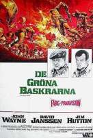 The Green Berets - Swedish Movie Poster (xs thumbnail)