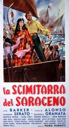 La scimitarra del Saraceno - Italian Movie Poster (xs thumbnail)