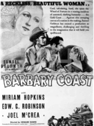 Barbary Coast - poster (xs thumbnail)