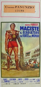 Maciste, il gladiatore pi&ugrave; forte del mondo - Italian Movie Poster (xs thumbnail)