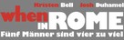 When in Rome - German Logo (xs thumbnail)