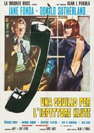 Klute - Italian Movie Poster (xs thumbnail)