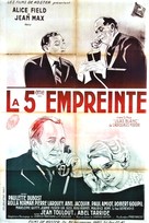 La cinqui&egrave;me empreinte - French Movie Poster (xs thumbnail)