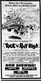 Rock 'n' Roll High School Other