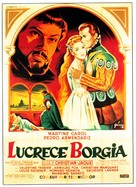 Lucr&egrave;ce Borgia - French Movie Poster (xs thumbnail)