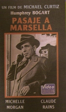 Passage to Marseille - Argentinian VHS movie cover (xs thumbnail)