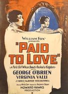 Paid to Love - Movie Poster (xs thumbnail)