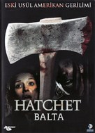 Hatchet - Turkish DVD movie cover (xs thumbnail)