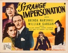 Strange Impersonation - Movie Poster (xs thumbnail)