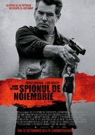 The November Man - Romanian Movie Poster (xs thumbnail)