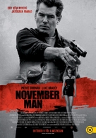 The November Man - Hungarian Movie Poster (xs thumbnail)
