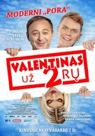 Valentinas uz 2ru - Lithuanian Movie Poster (xs thumbnail)