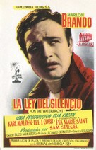 On the Waterfront - Spanish Movie Poster (xs thumbnail)