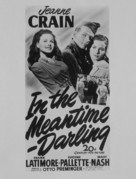 In the Meantime, Darling - Movie Poster (xs thumbnail)