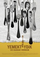 We Were Dining and I Decided - Turkish Movie Poster (xs thumbnail)