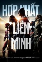Justice League - Vietnamese Movie Poster (xs thumbnail)