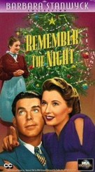 Remember the Night - VHS movie cover (xs thumbnail)