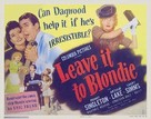Leave It to Blondie - Movie Poster (xs thumbnail)