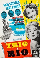 Nancy Goes to Rio - Swedish Movie Poster (xs thumbnail)