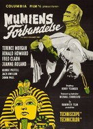 The Curse of the Mummy&#039;s Tomb - Danish Movie Poster (xs thumbnail)