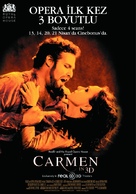 Carmen 3D - Turkish Movie Poster (xs thumbnail)