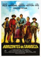 The Big Country - Spanish Movie Poster (xs thumbnail)