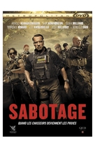 Sabotage - French DVD movie cover (xs thumbnail)