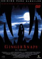 Ginger Snaps Back: The Beginning - Spanish Movie Cover (xs thumbnail)
