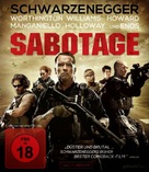 Sabotage - German Blu-Ray movie cover (xs thumbnail)