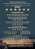 I krig &amp; k&aelig;rlighed - Danish Movie Poster (xs thumbnail)