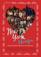 New York, I Love You - German Movie Poster (xs thumbnail)