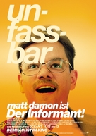 The Informant - German Movie Poster (xs thumbnail)