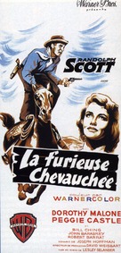 Tall Man Riding - French Movie Poster (xs thumbnail)