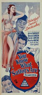 You Know What Sailors Are - Australian Movie Poster (xs thumbnail)