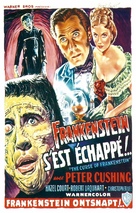 The Curse of Frankenstein - Belgian Movie Poster (xs thumbnail)