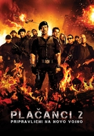 The Expendables 2 - Slovenian Movie Poster (xs thumbnail)