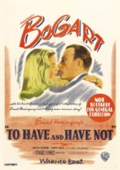 To Have and Have Not - Australian Movie Poster (xs thumbnail)