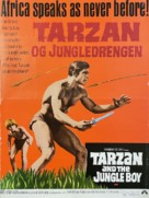 Tarzan and the Jungle Boy - Danish Movie Poster (xs thumbnail)