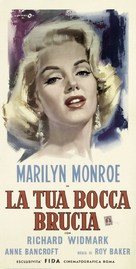 Don&#039;t Bother to Knock - Italian Movie Poster (xs thumbnail)