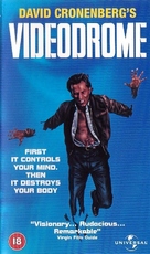 Videodrome - British VHS movie cover (xs thumbnail)