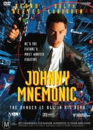 Johnny Mnemonic - Australian DVD movie cover (xs thumbnail)