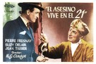 L&#039;assassin habite... au 21 - Spanish Movie Poster (xs thumbnail)