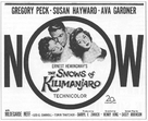 The Snows of Kilimanjaro - Movie Poster (xs thumbnail)