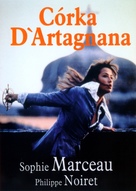 La fille de d&#039;Artagnan - Polish DVD movie cover (xs thumbnail)