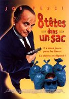 8 Heads in a Duffel Bag - French Movie Poster (xs thumbnail)