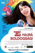 Happy-Go-Lucky - Hungarian Movie Poster (xs thumbnail)